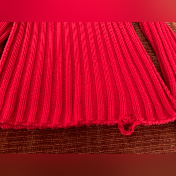 Orange Turtleneck Sweater - Picture 10 of 11